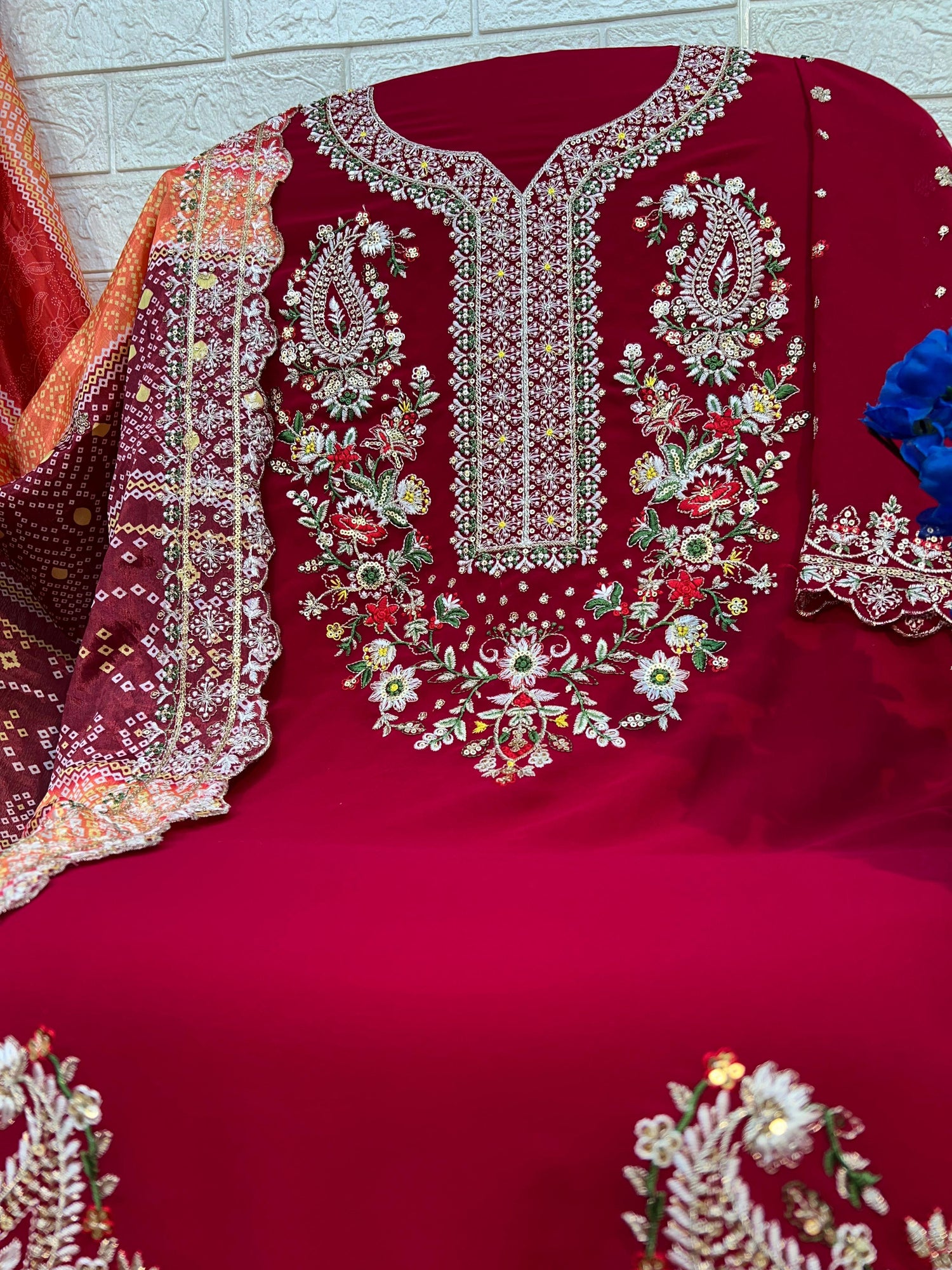 Beautiful Designer Bilqis B-17 A,B Series Designer Pakistani Salwar Kameez