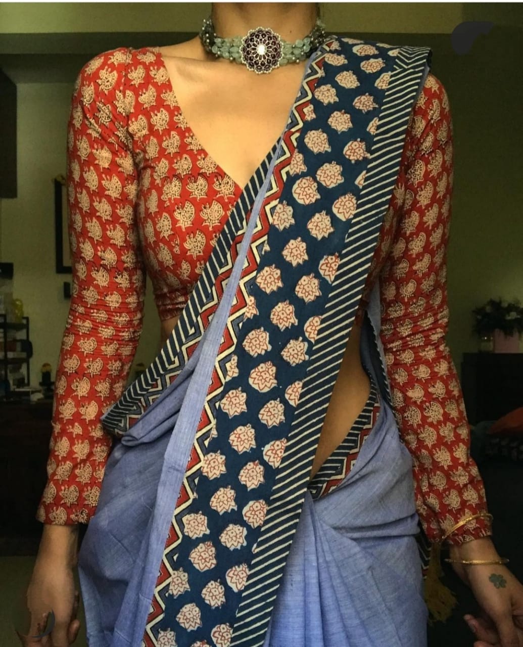 Beautiful Designer Imported Cotton Digital Print Saree