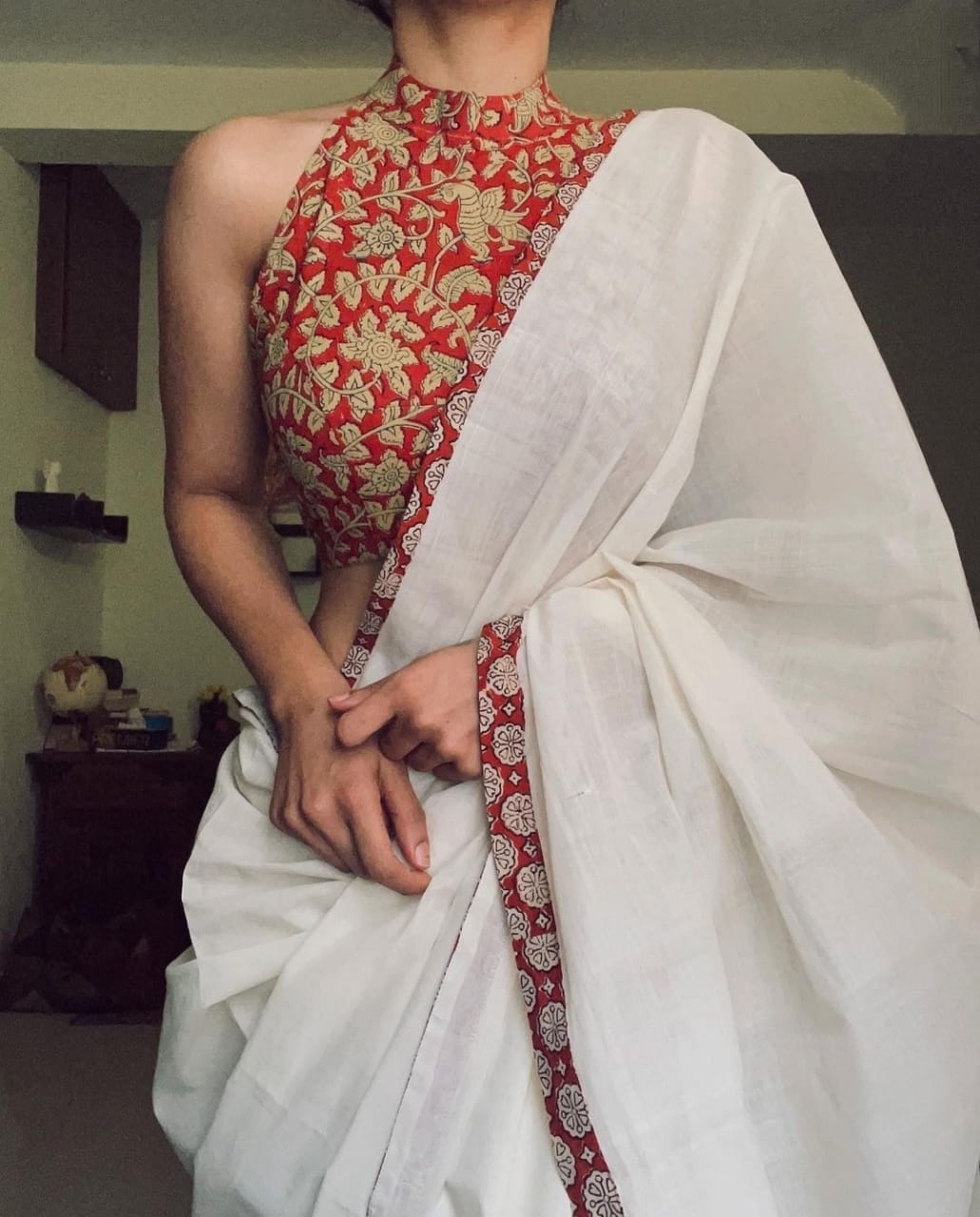 Beautiful Designer Imported Cotton Digital Print Saree