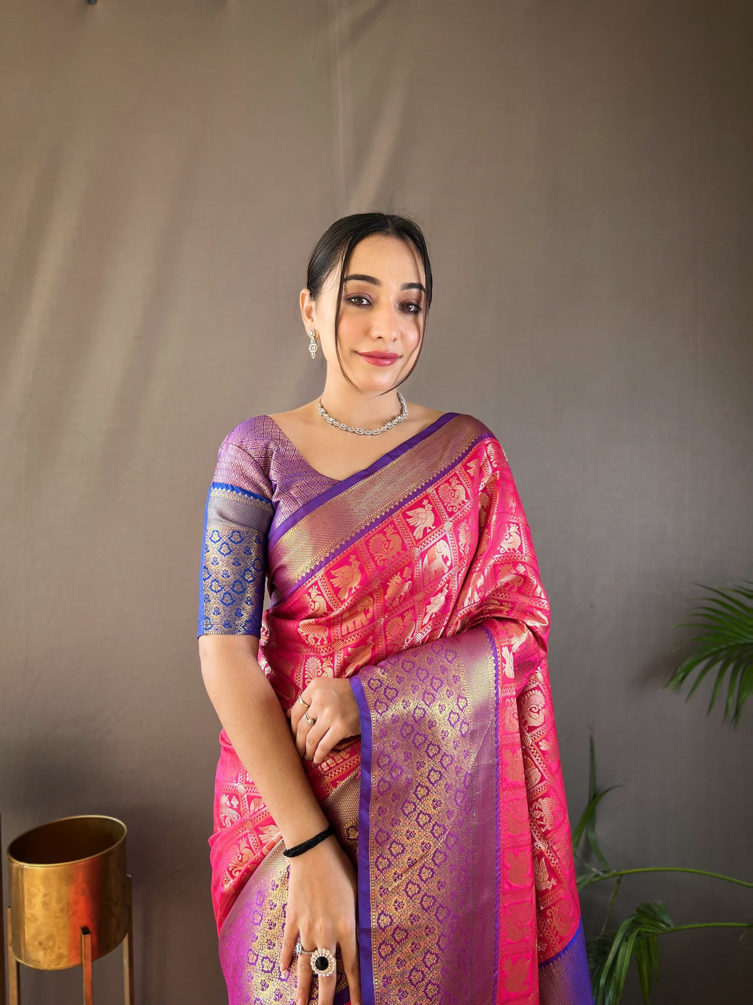 Beautiful Designer Kajal Pattu Silk Saree
