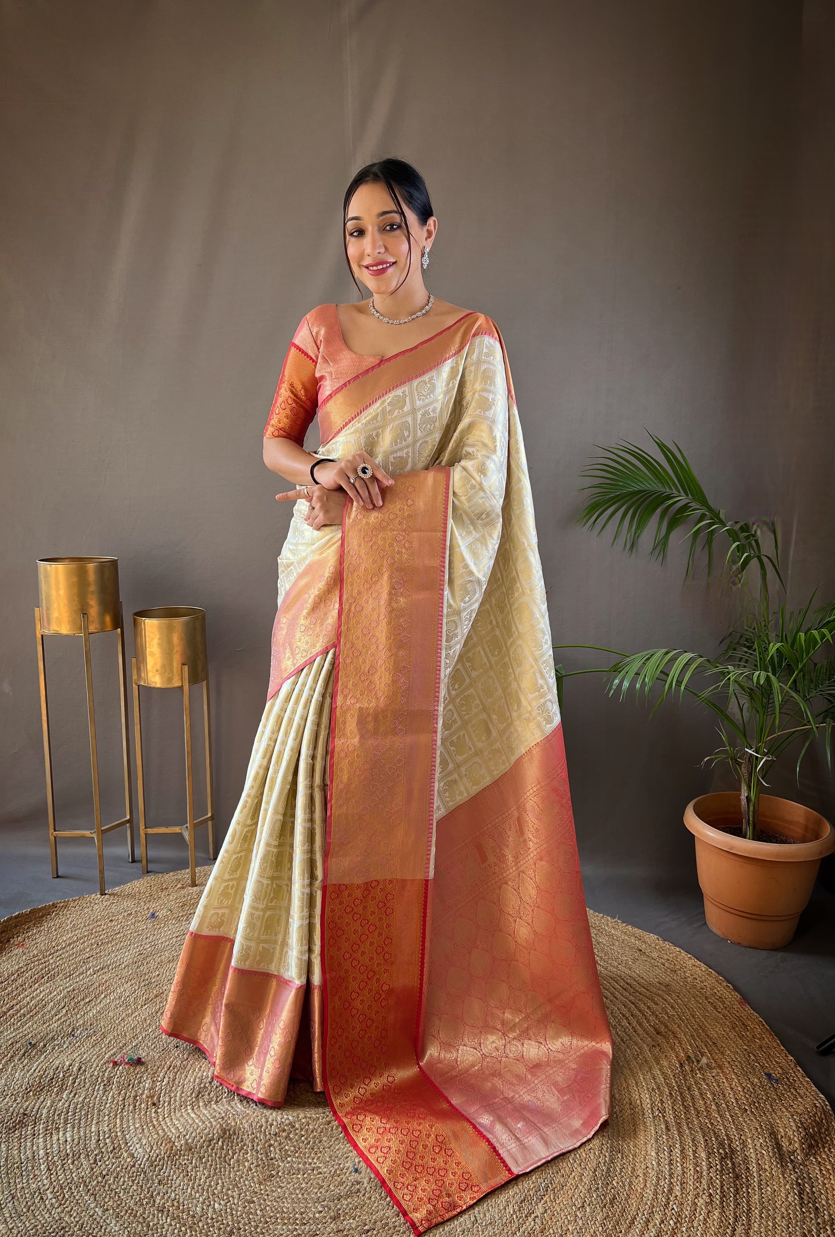Beautiful Designer Kajal Pattu Silk Saree
