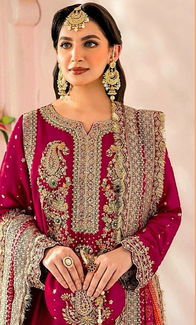 Beautiful Designer Bilqis B-17 A,B Series Designer Pakistani Salwar Kameez