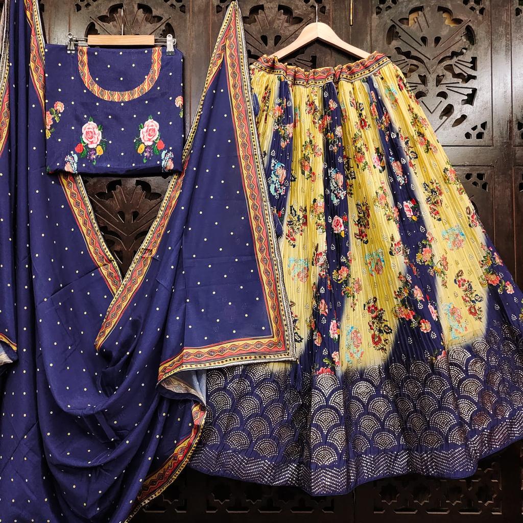 Beautiful Designer Digital Print Lehenga Choli