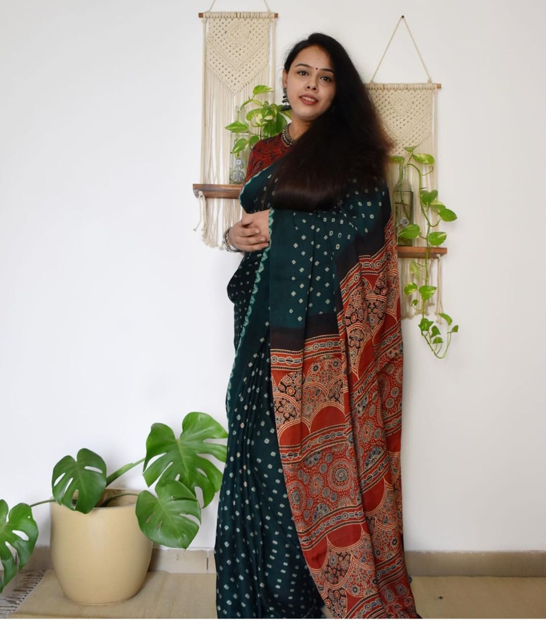 Beautiful Designer Imported Cotton Digital Print Saree