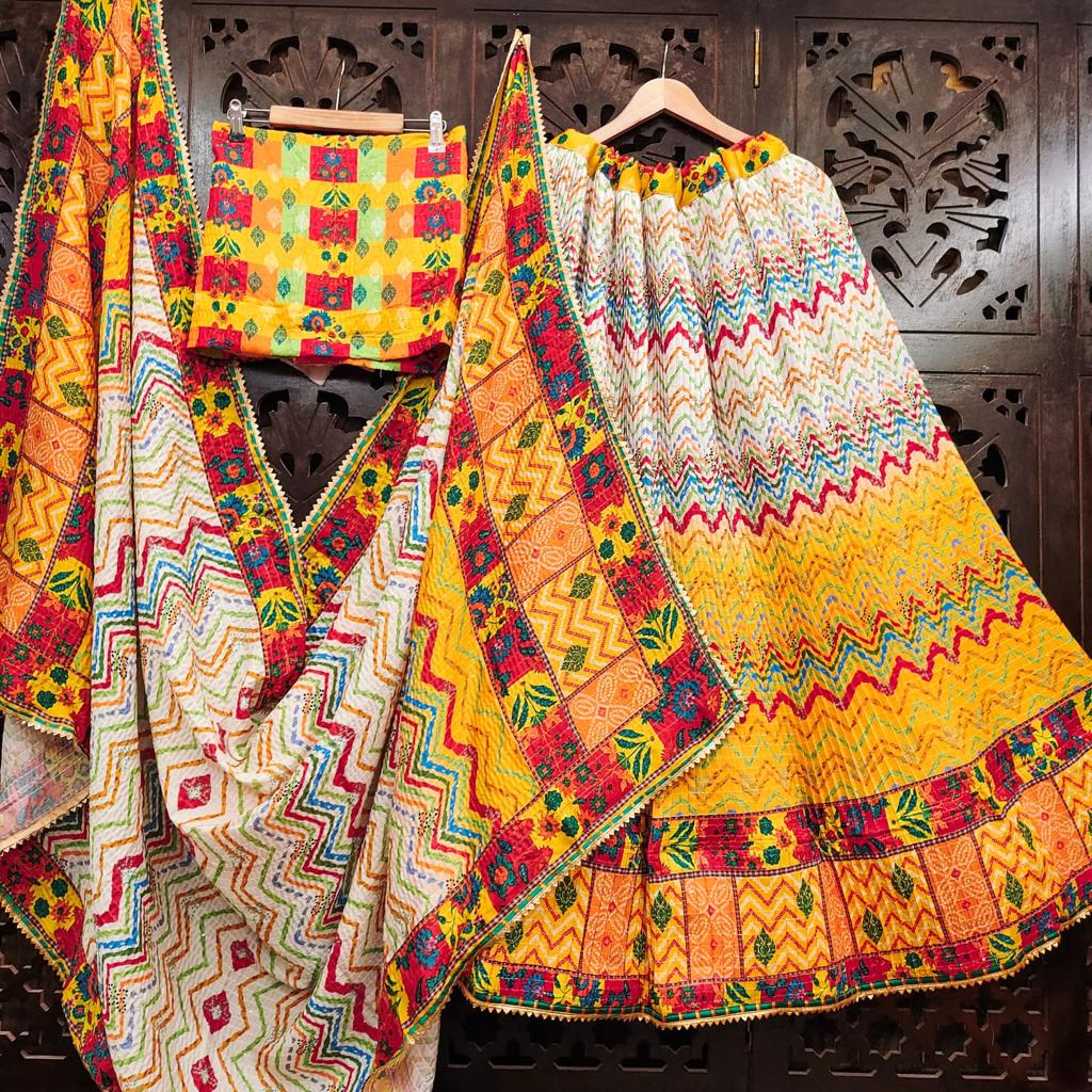 Beautiful Designer Digital Print Lehenga Choli