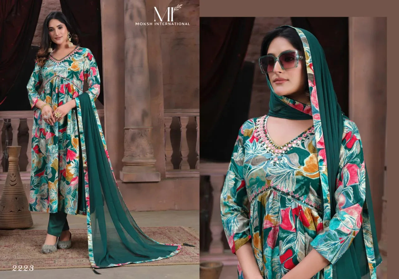 Beautiful Designer Alia Cut Anarkali Salwar Kameez