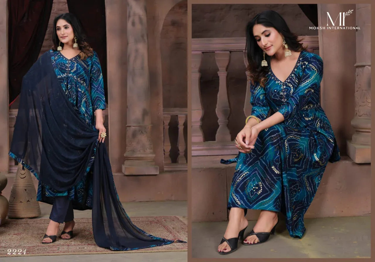 Beautiful Designer Alia Cut Anarkali Salwar Kameez