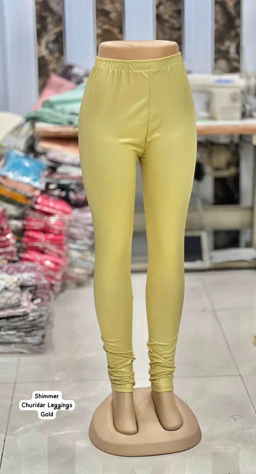Beautiful Designer Shimmer Churidar Leggings