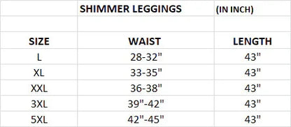 Beautiful Designer Shimmer Churidar Leggings