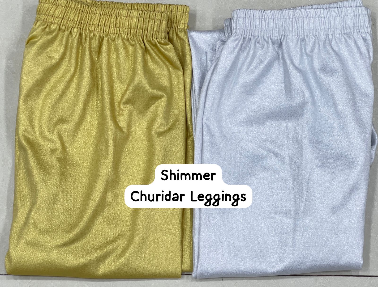 Beautiful Designer Shimmer Churidar Leggings