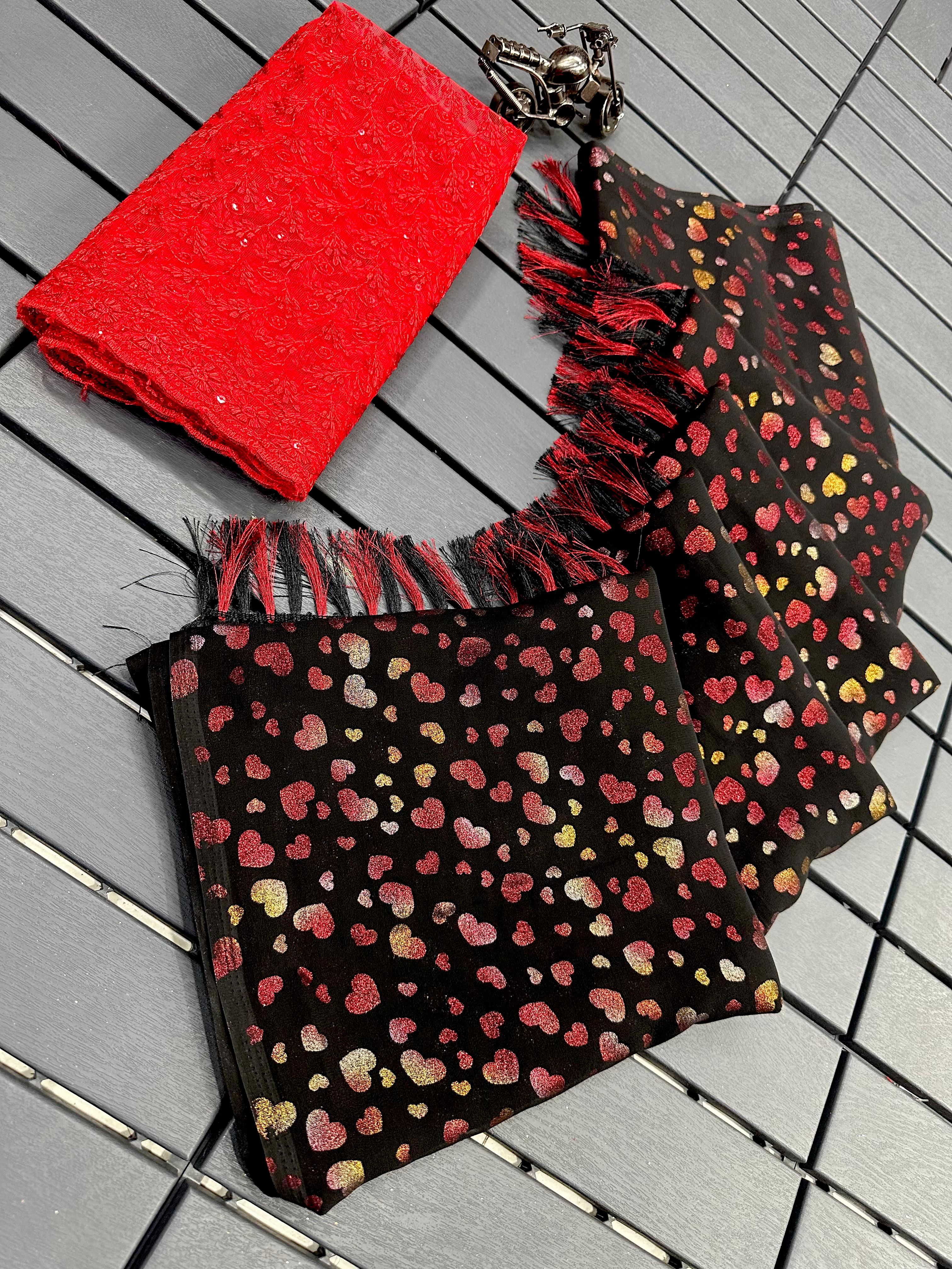 Beautiful Designer Georgette Saree