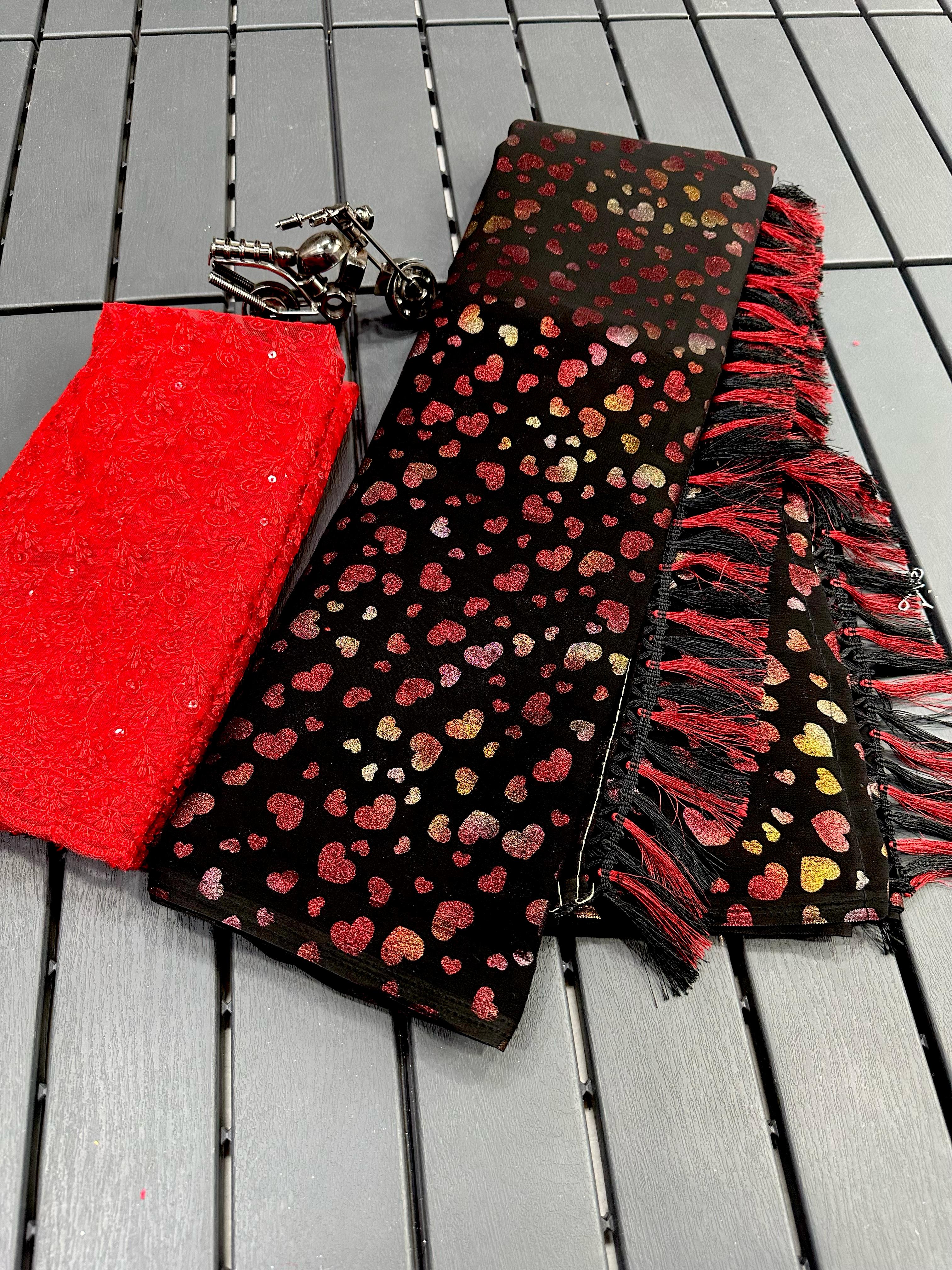 Beautiful Designer Georgette Saree