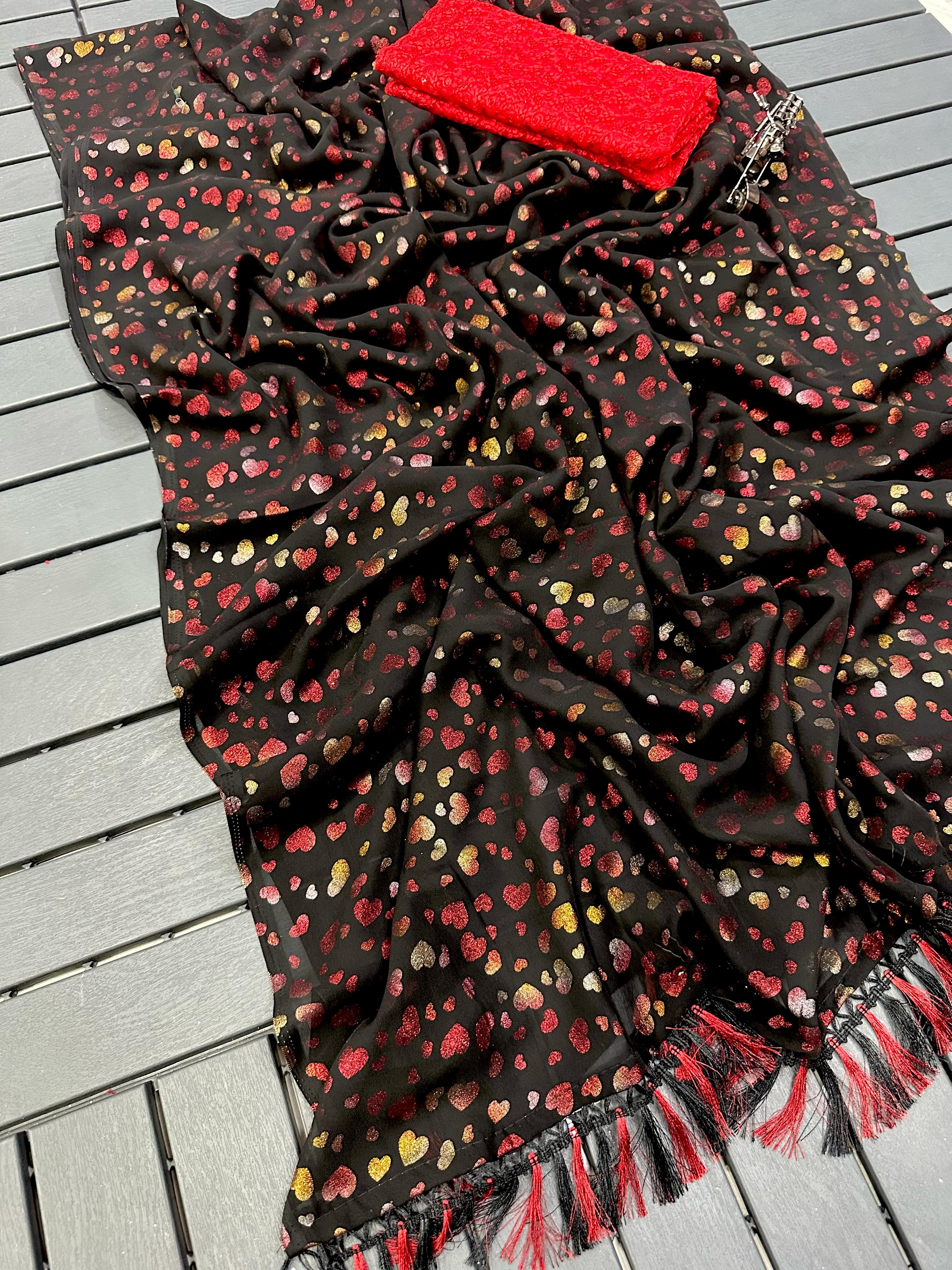 Beautiful Designer Georgette Saree