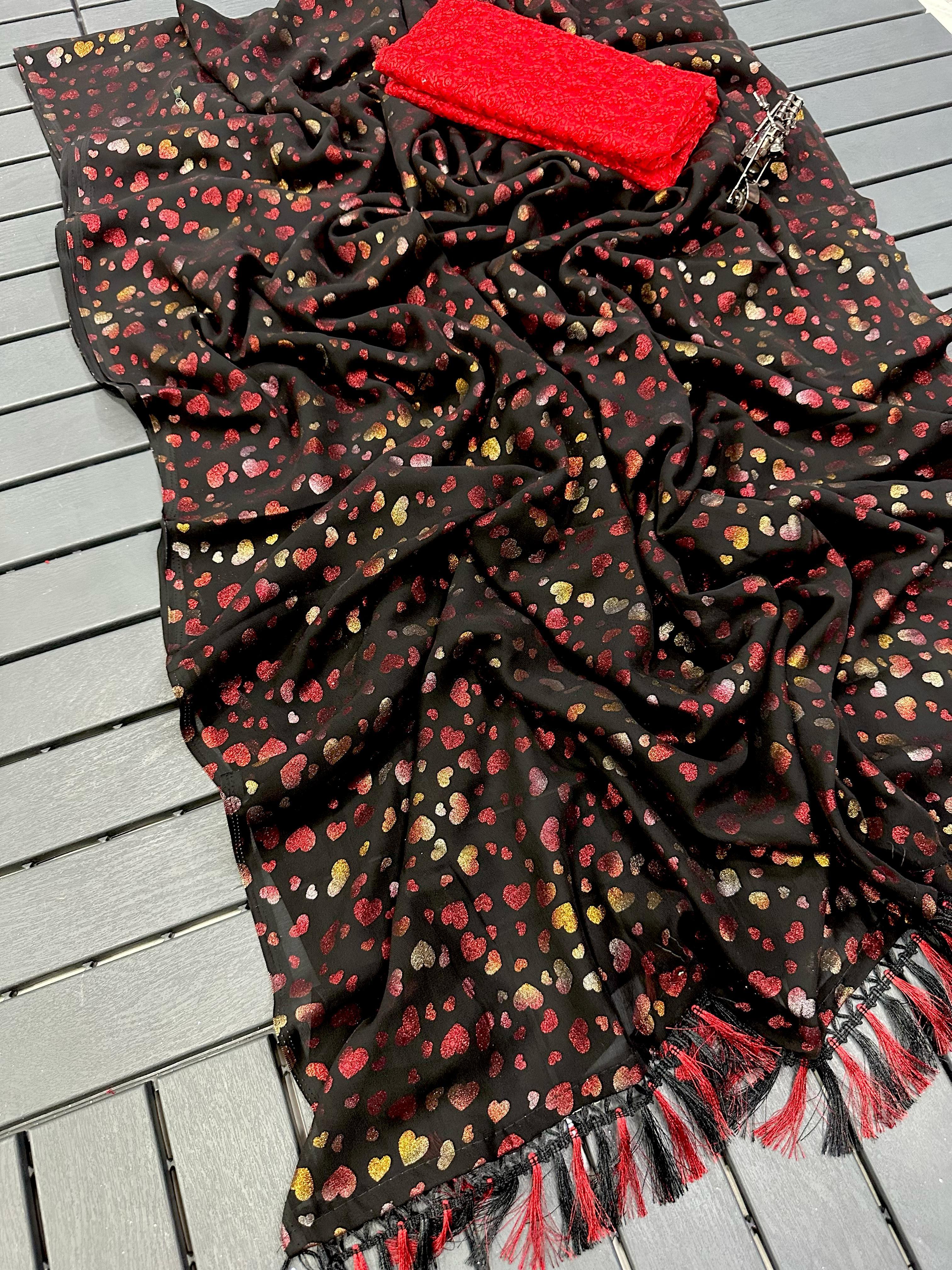 Beautiful Designer Georgette Saree