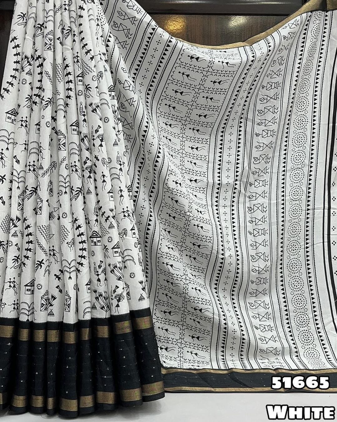 Beautiful Designer Crape Silk Saree