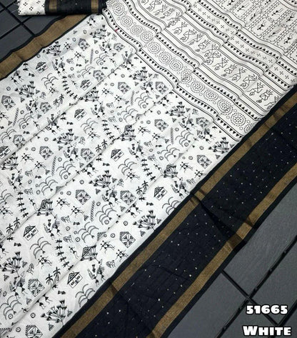 Beautiful Designer Crape Silk Saree