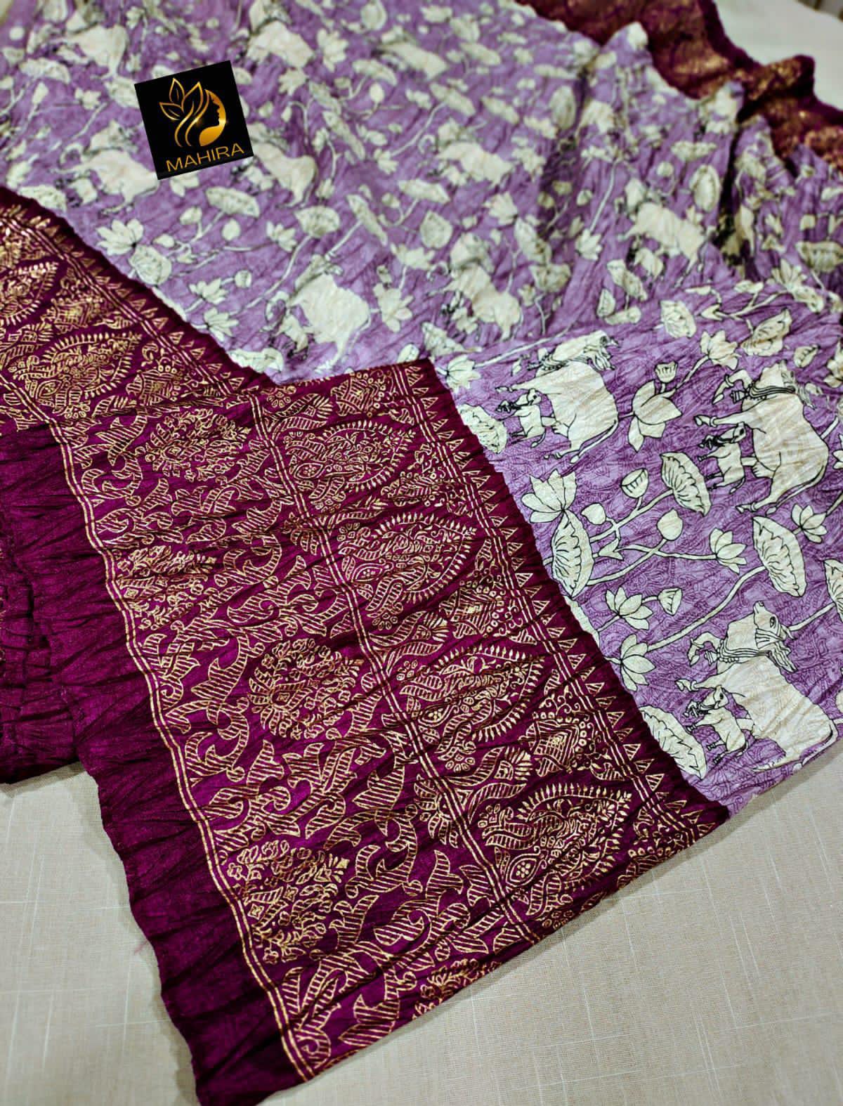 Beautiful Designer Dola Silk Saree