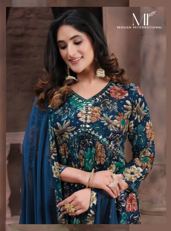 Beautiful Designer Alia Cut Anarkali Salwar Kameez