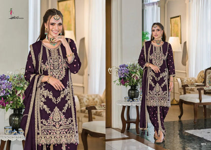 Beautiful Designer Eba Aahana 1672-1674 Series Latest Pakistani Salwar Kameez