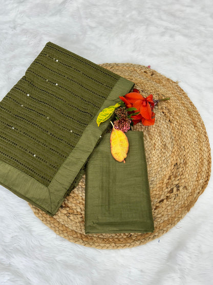 Beautiful Designer Heavy Georgette Exclusive Sequanc Saree Design 5020