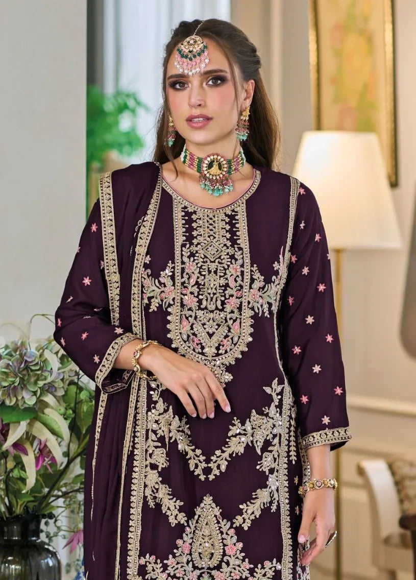 Beautiful Designer Eba Aahana 1672-1674 Series Latest Pakistani Salwar Kameez