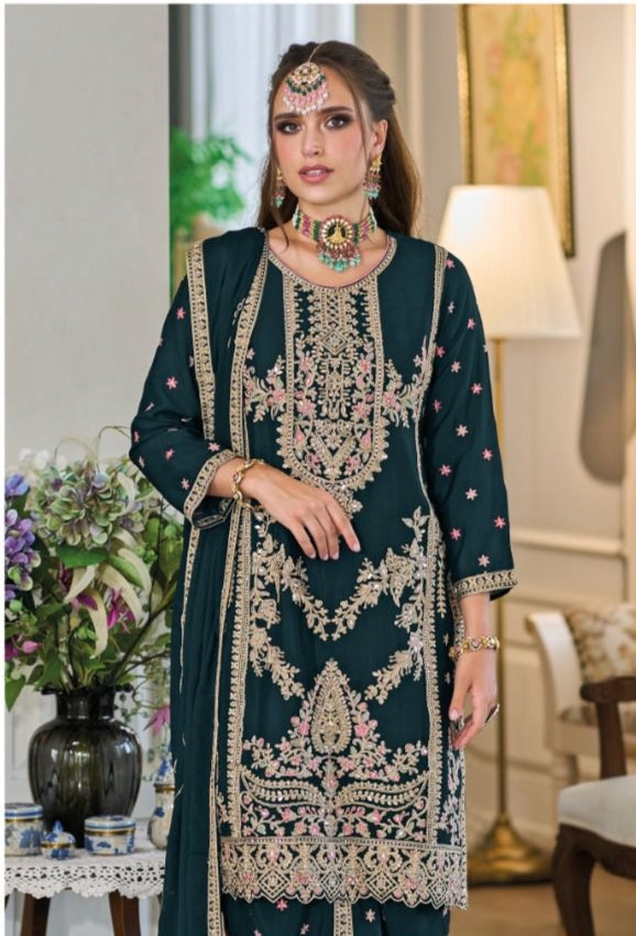 Beautiful Designer Eba Aahana 1672-1674 Series Latest Pakistani Salwar Kameez