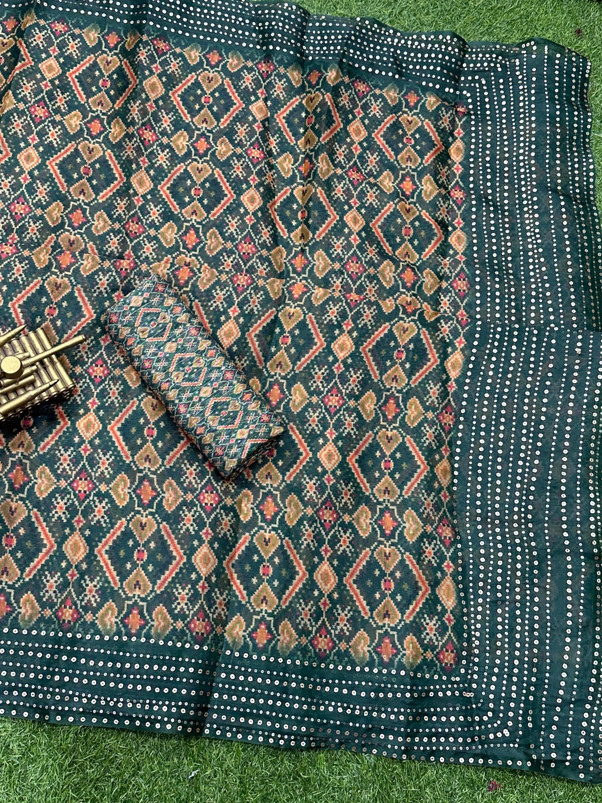 Beautiful Designer Pure Soft Organza Saree