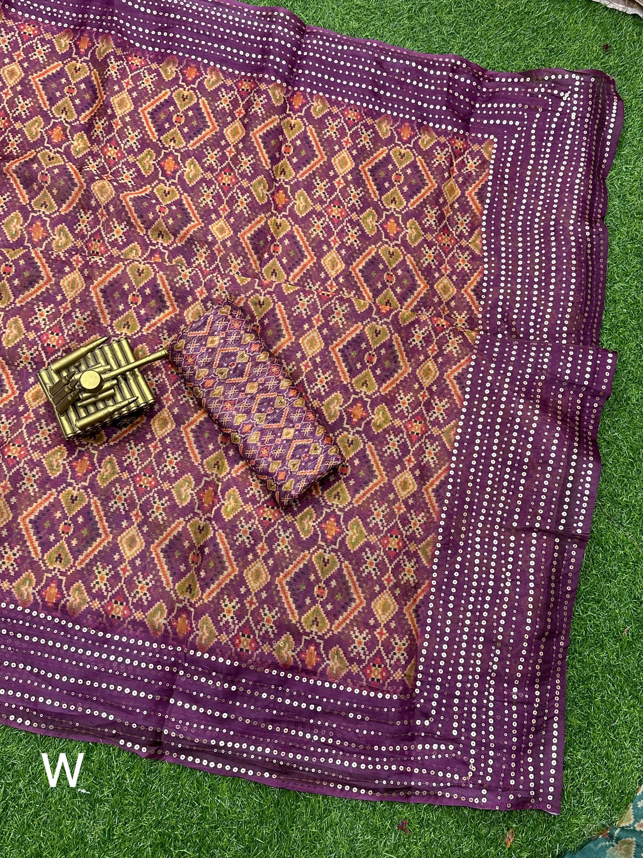 Beautiful Designer Pure Soft Organza Saree