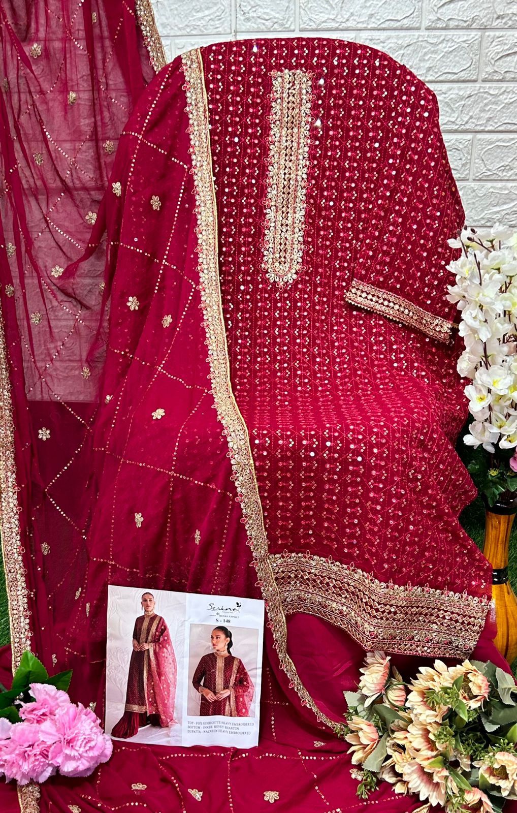 Beautiful Designer Serine S 148 Pakistani Salwar Suits