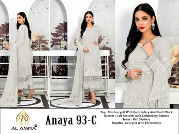 Beautiful Designer Anaya ZF 93 Pakistani Salwar Suits