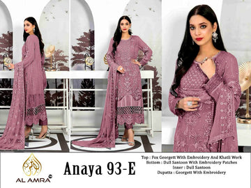 Beautiful Designer Anaya ZF 93 Pakistani Salwar Suits