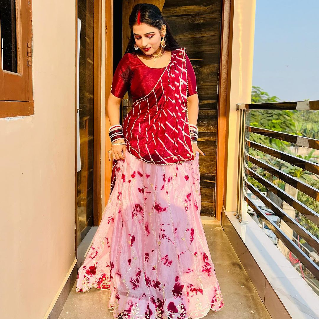 Beautiful Designer Rajasthani Traditional Lehenga Choli