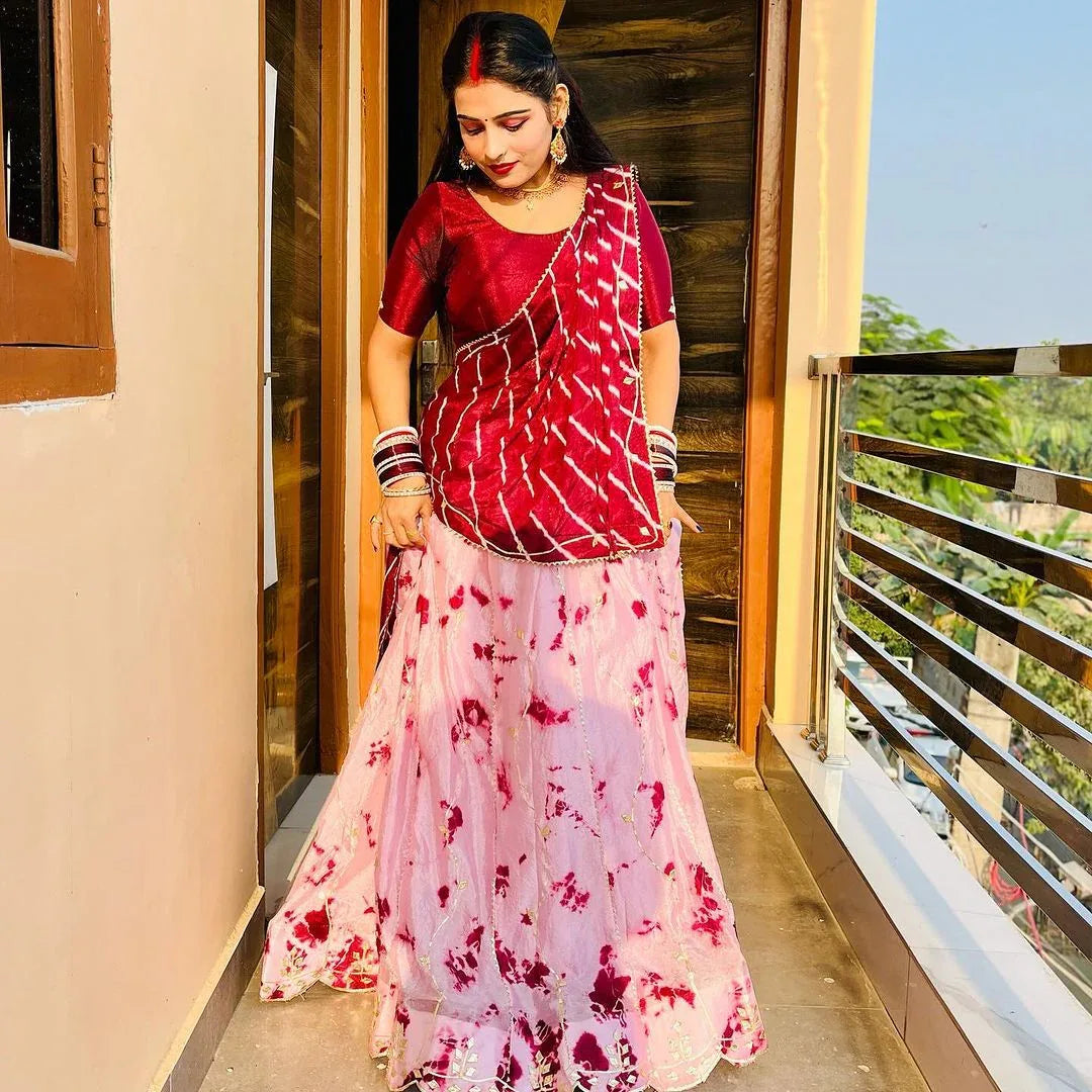 Beautiful Designer Rajasthani Traditional Lehenga Choli