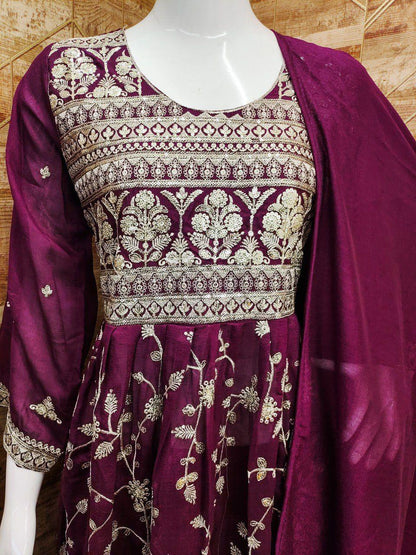 Beautiful Designer Party Wear Patiyala Readymade Salwar Suit