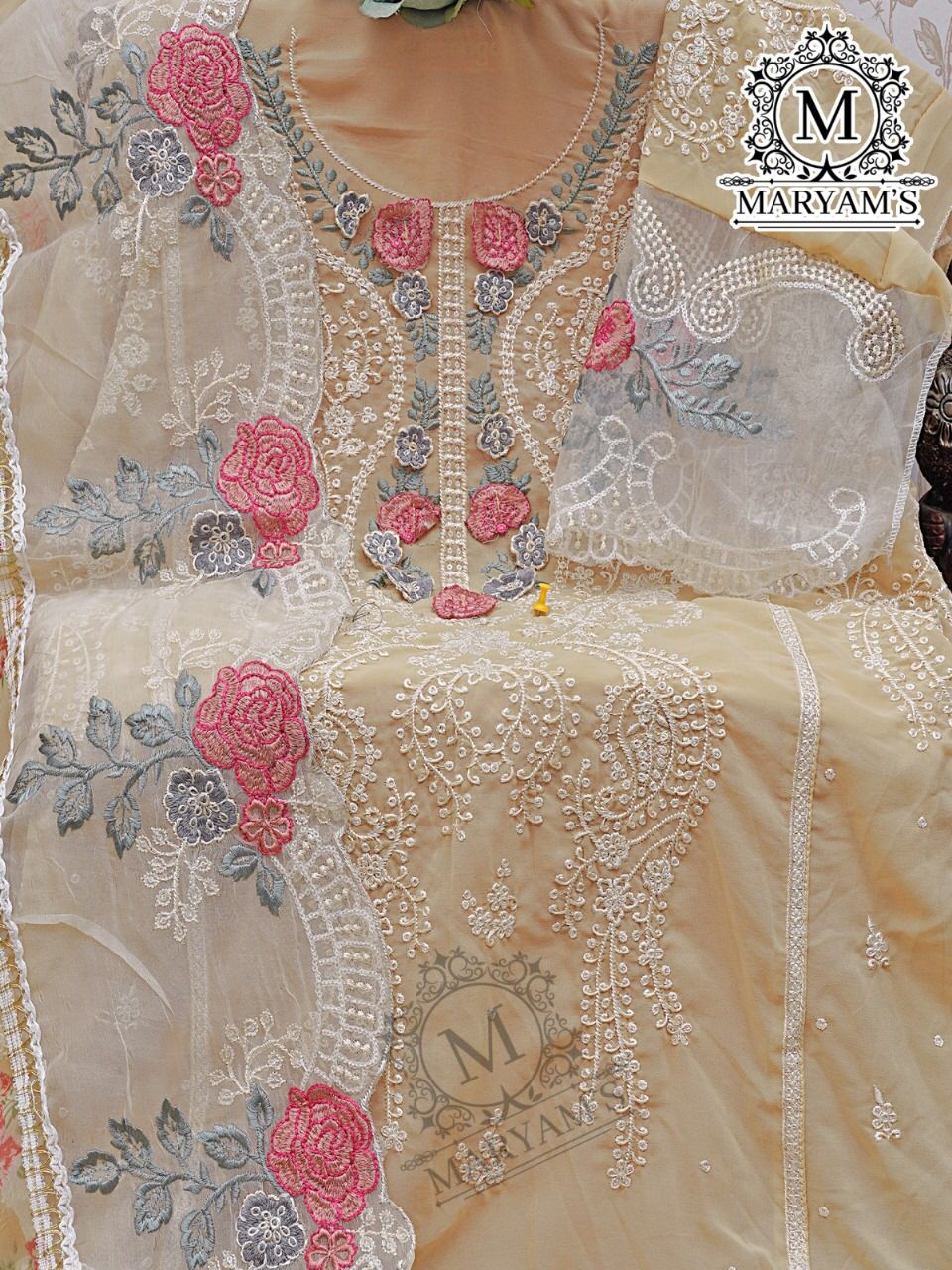 Beautiful Designer Party Wear Maryam’s 163 Salwar Suit (1299x4)