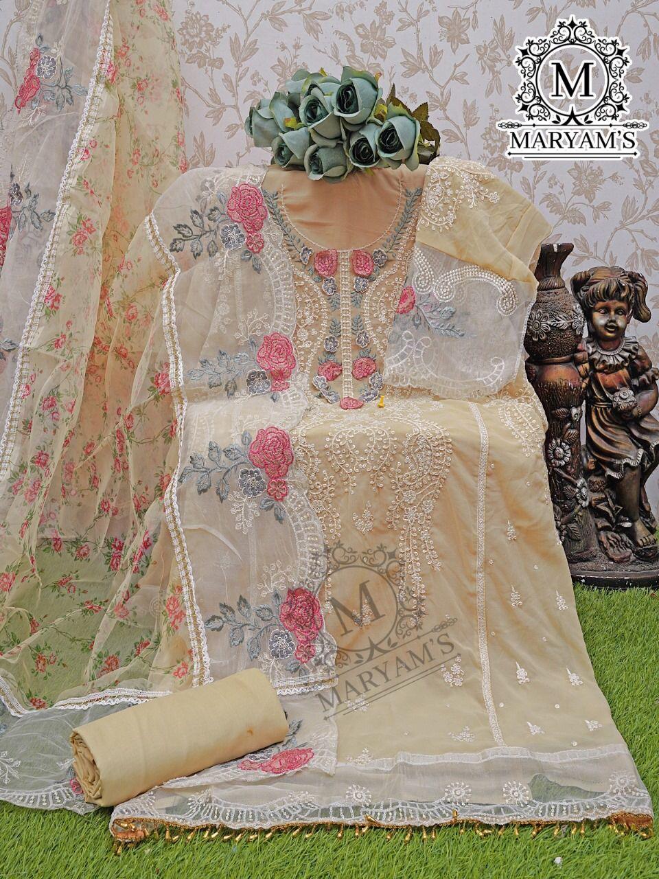 Beautiful Designer Party Wear Maryam’s 163 Salwar Suit (1299x4)