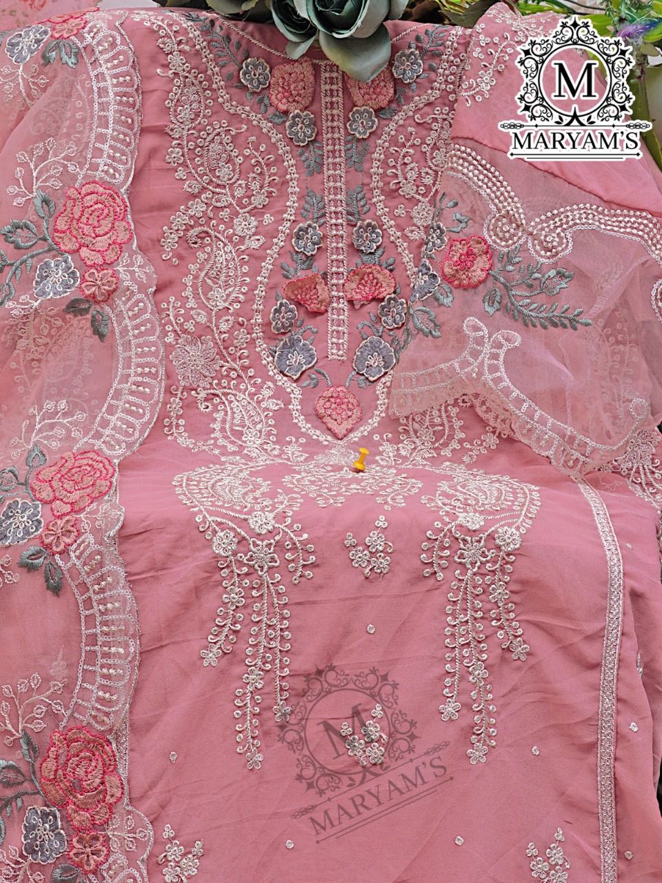 Beautiful Designer Party Wear Maryam’s 163 Salwar Suit (1299x4)