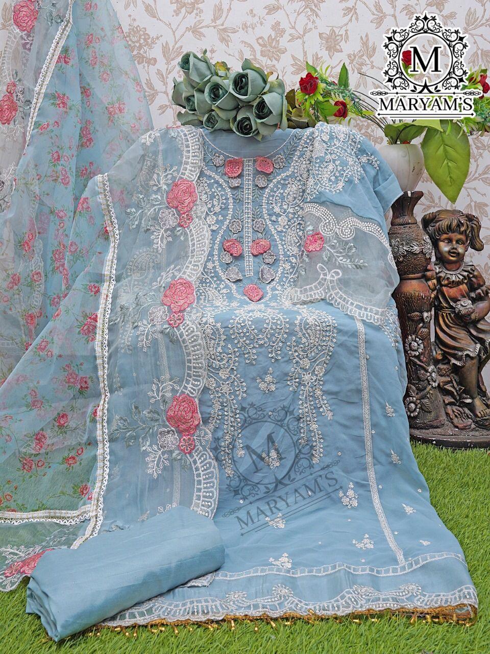 Beautiful Designer Party Wear Maryam’s 163 Salwar Suit (1299x4)