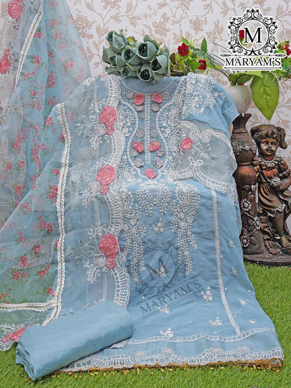 Beautiful Designer Party Wear Maryam’s 163 Salwar Suit (1299x4)