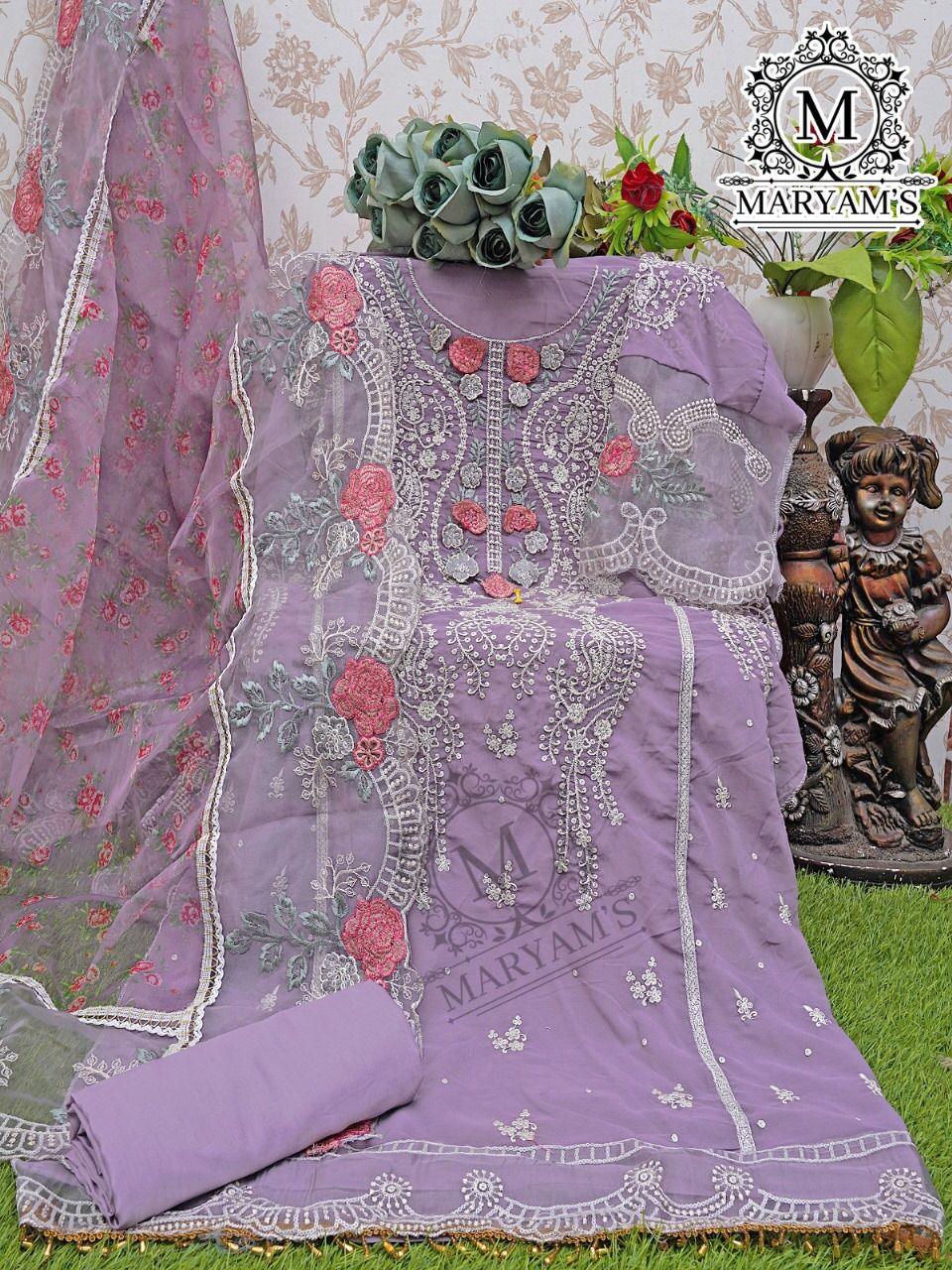 Beautiful Designer Party Wear Maryam’s 163 Salwar Suit (1299x4)
