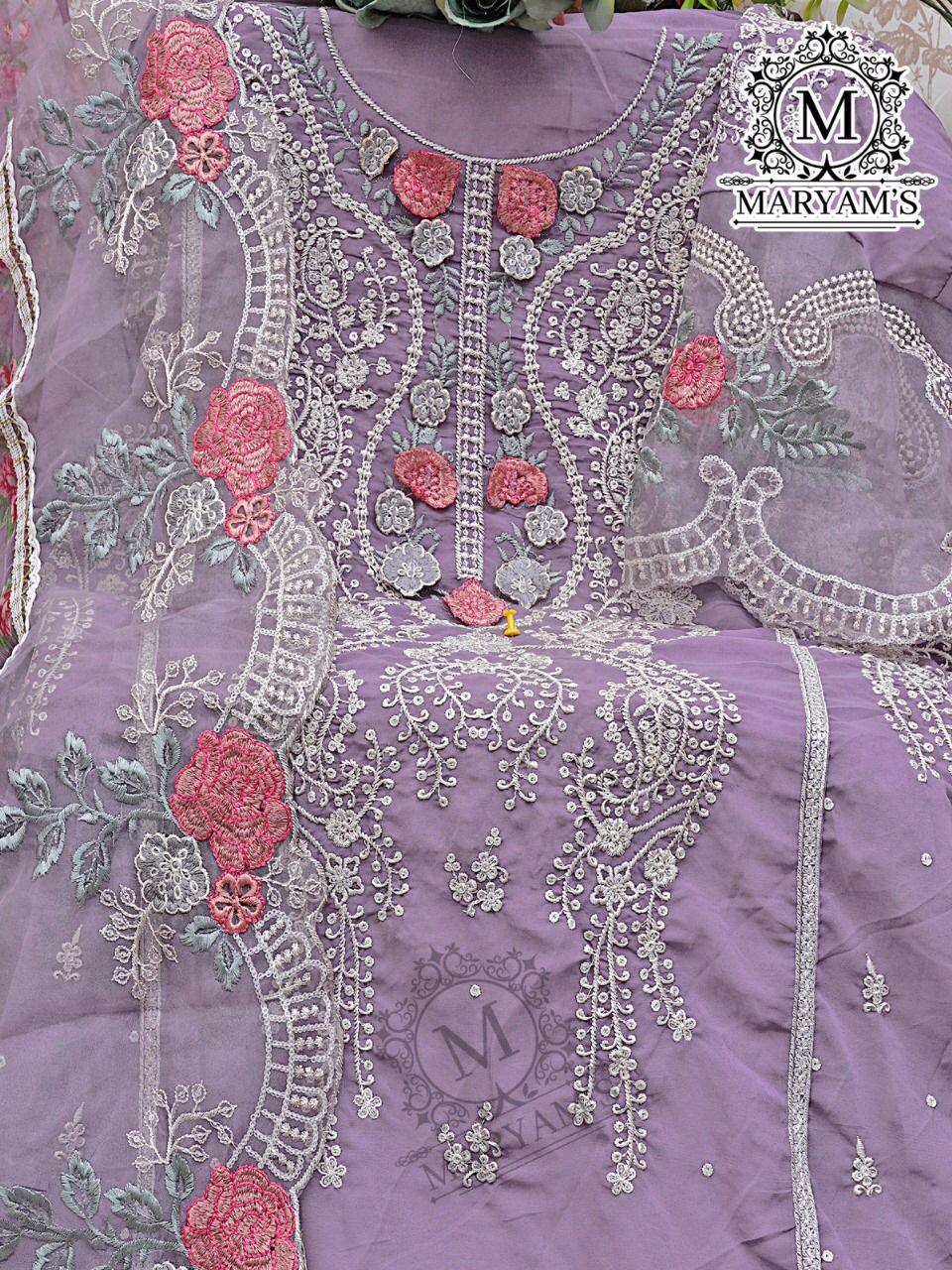Beautiful Designer Party Wear Maryam’s 163 Salwar Suit (1299x4)