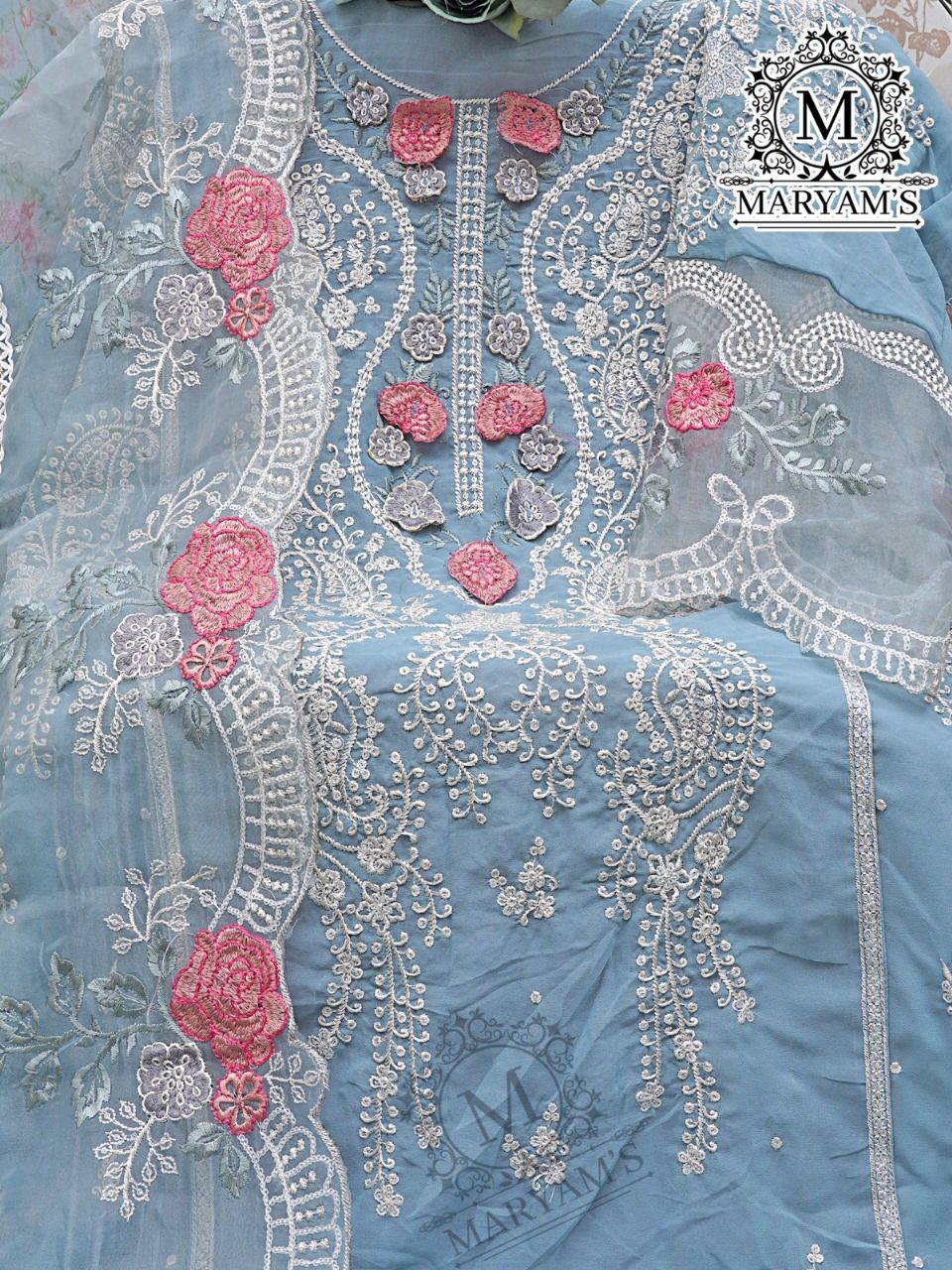 Beautiful Designer Party Wear Maryam’s 163 Salwar Suit (1299x4)