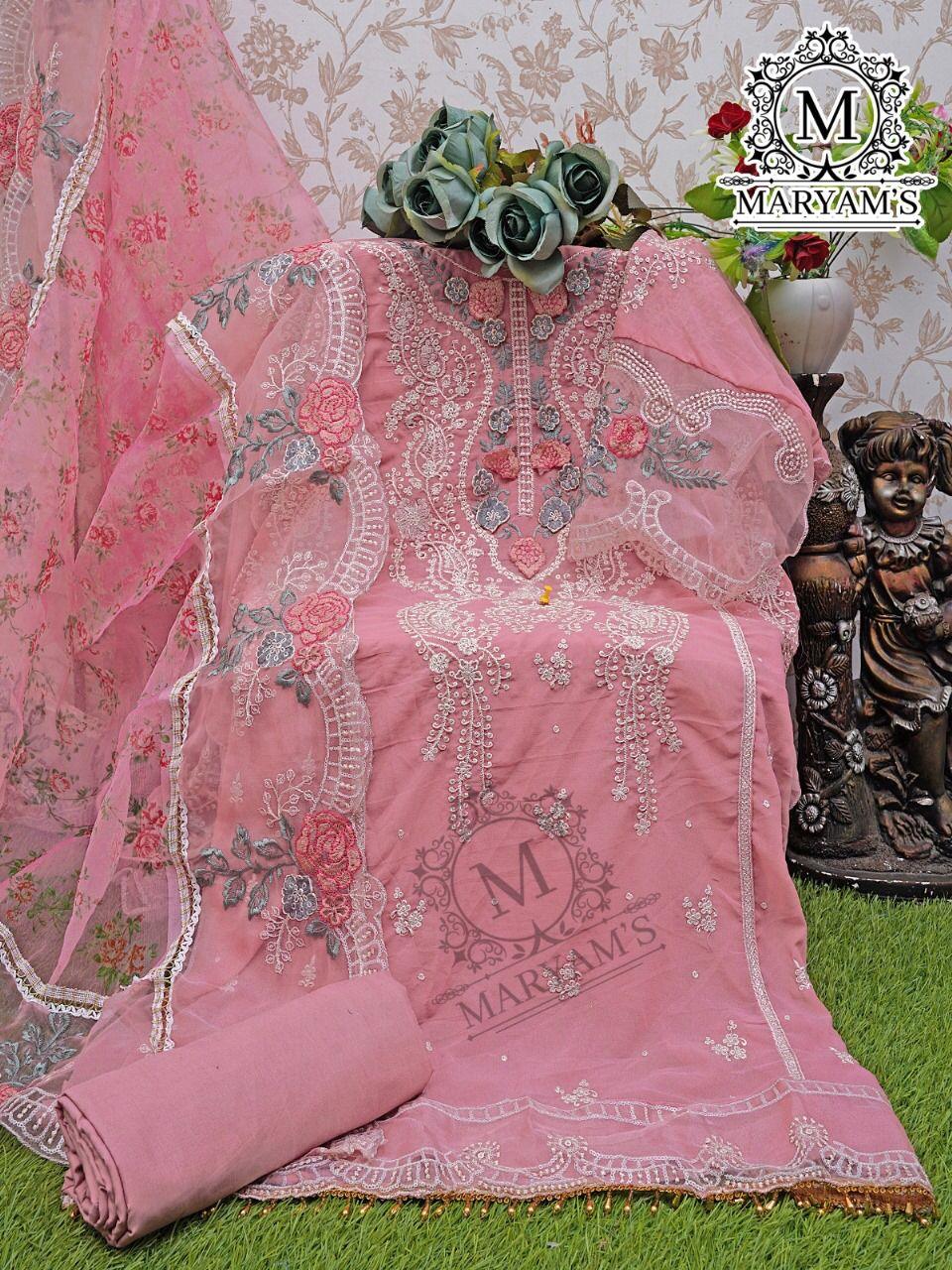 Beautiful Designer Party Wear Maryam’s 163 Salwar Suit (1299x4)