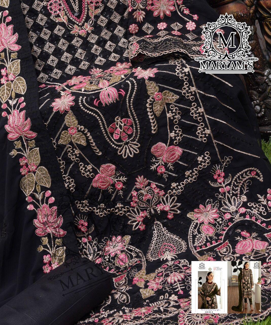 Beautiful Designer Party Wear Maryam’s 162 Salwar Suit (1349x4)
