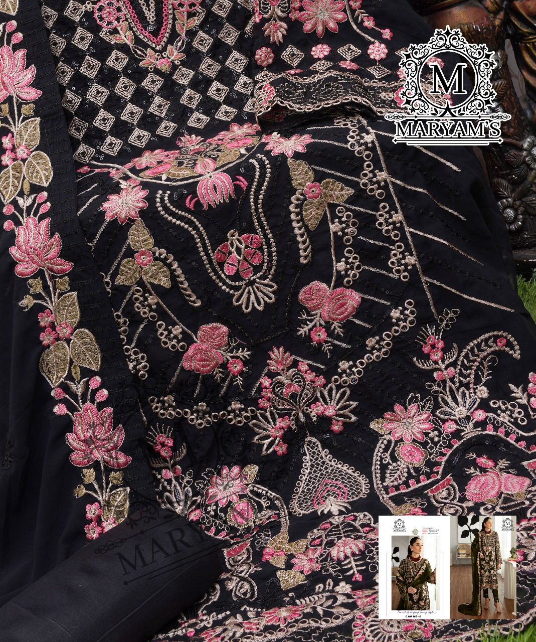 Beautiful Designer Party Wear Maryam’s 162 Salwar Suit