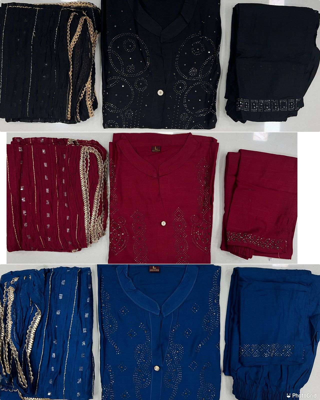 Party Wear Moonlight Ready To Wear Top Pant Dupatta Dress (699x4)