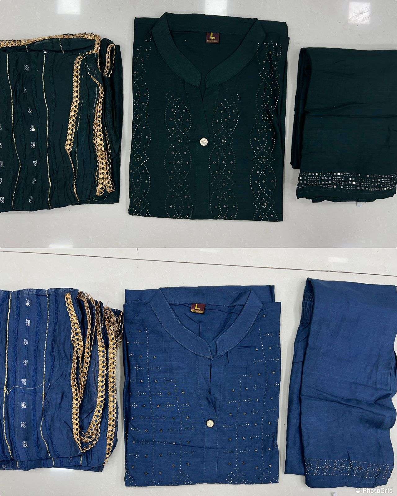 Party Wear Moonlight Ready To Wear Top Pant Dupatta Dress (699x4)