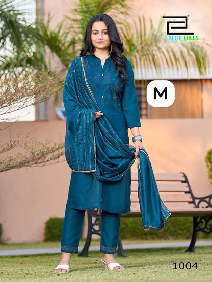 Party Wear Moonlight Ready To Wear Top Pant Dupatta Dress (699x4)
