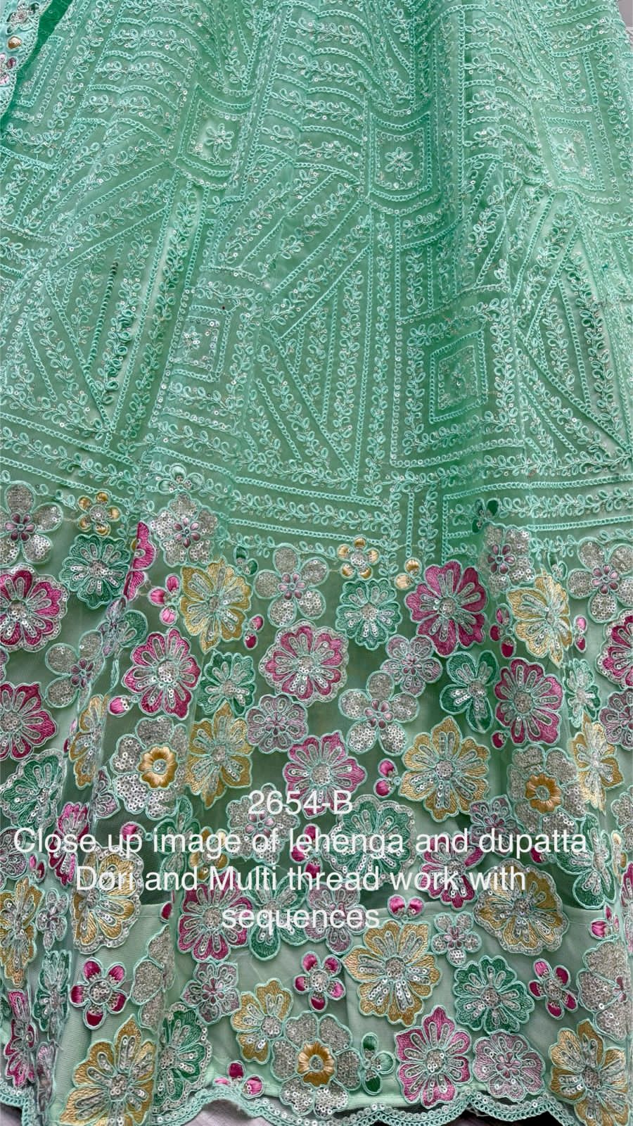 Beautiful Heavy Net Sequence Dimond work Lehenga Choli