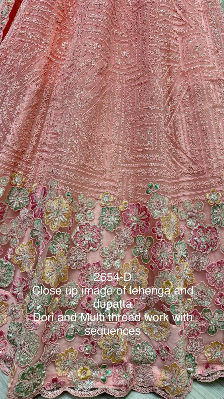 Beautiful Heavy Net Sequence Dimond work Lehenga Choli